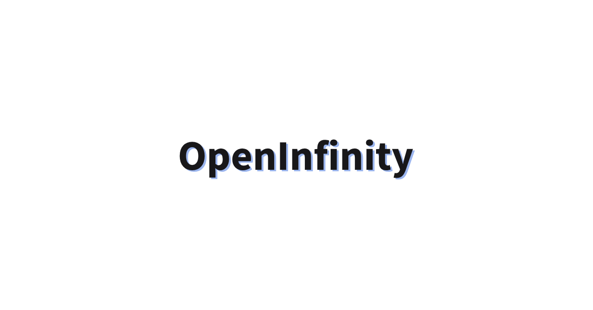 infinitygreece Open Infinity project image 1