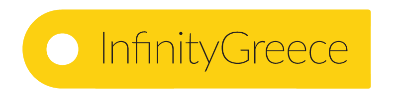 INFINITYGREECE VECTOR YELLOW LOGO